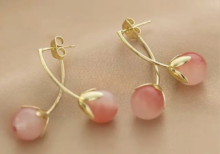 Cherry earrings