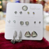 Anti Tarnish Premium Quality Set of 7 Studs Combo